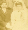 Camille Aubert  et henriette Bretet le 29/04/1908