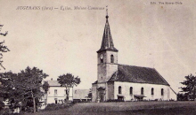Augerans : L'Eglise et la Mairie