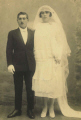 Armand Bernard et Augusta Gouillet le 10/11/1925 Ile d'Yeu