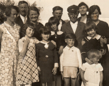 La famille Bretet en 1933 - Ile d'Yeu (85)