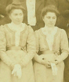 Henriette Alice et Rose Augusta Bretet - le 28/10/1901 Noirmoutier