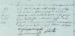 Acte de baptme de Franois Michel Bretet le 18/01/1768  Monnires