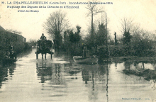 La Chapelle Heulin : Les inondations de dcembre 1910