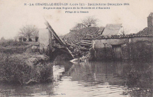 La Chapelle Heulin : Les inondations de dcembre 1910