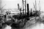 Le cargo  vapeur l'Emile vers 1870