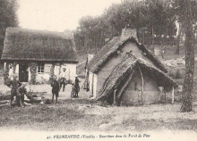 Fromentine : Bourrines dans la fort de pins