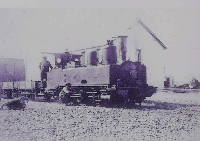 Fromentine : la locomotive du petit train 