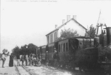 Fromentine : La gare vers 1912