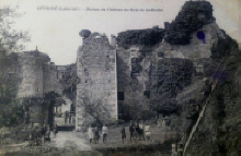 Gtign : Ruines du Chteau du Bois de la Roche