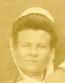 Henriette Alexandrine Gouillet le 29/04/1908 Ile d'Yeu.