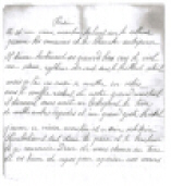 Henriette Alexandrine Gouillet : manuscrit du pome " Le vieux moulin " - Document  transmis par Charline Emma Pruneau