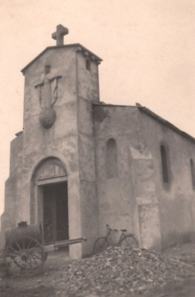 Ile d'Yeu: Chapelle Notre dame de la Paix - 1944