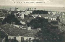Ile d'Yeu : Panorama du port