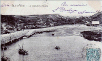 Ile D'Yeu : Le Port de la Meule vers 1904
