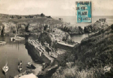 Ile D'Yeu : Vue du port de la Meule