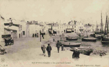Ile d'Yeu : Le Quai Carnot en 1905