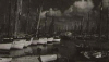 Ile D'Yeu : Port Joinville  -  Jour d'orage - 1930 ?