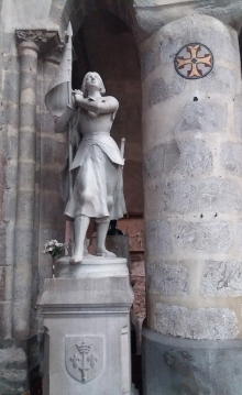 Jeanne d'Arc- Intrieur de l'Eglise de Dourdan- -  J-L. Bretet 2017