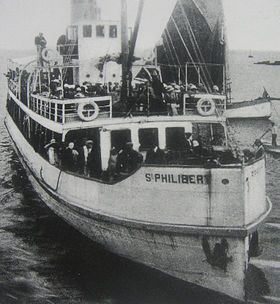 Le " St Philibert "   Noirmoutier en service de 1924  1931