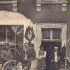 Boutique de Bourrelier de Paul Menneret  Marcilly vers 1900