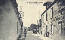 Marcilly le Hayer : La Rue de la Poste