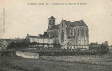 Mouzillon : L'Eglise vue de la route de Clisson