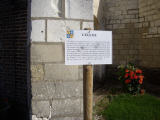 Neuville sur vanne : Histoire de l'Eglise  ( XIIIme sicle ) - 2012 -  Photo JLB