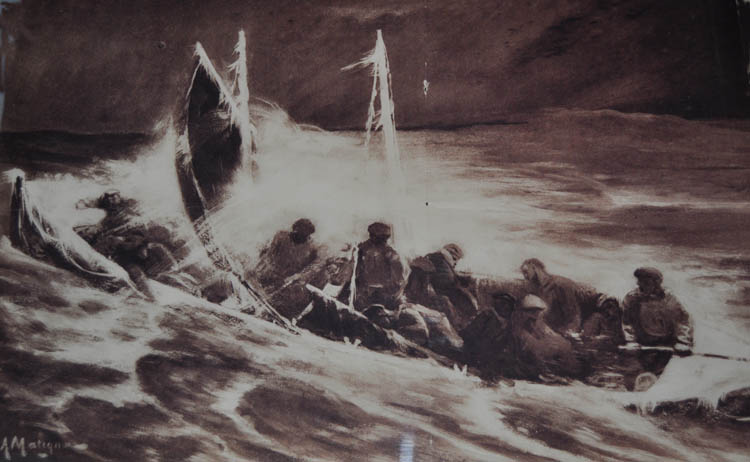 A. Matignon : Le canot de sauvetage "Paul Tourreil " de l'Ile d'Yeu 