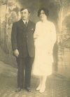 Gabrielle Germaine Bretet et Olivier Pruneau - 1923