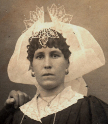 Malvina Eugnie Amanda Queffelec vers 1914 - Les Sables d'Olonne