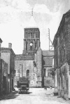 St Hilaire des Loges - Place de l'Eglise vers 1930 ?