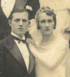 Albert Turb et Yvonne Voisine - le 20/05/1931 - Les Sables d'Olonne