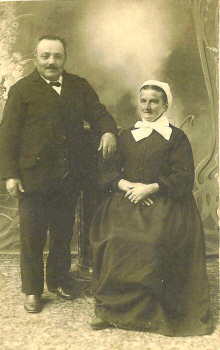 Joseph Thophile Turb et Marie Berson vers 1905 - Ile d'Yeu 