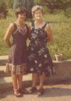 Marthe Turb et Camille Delavaud vers 1965