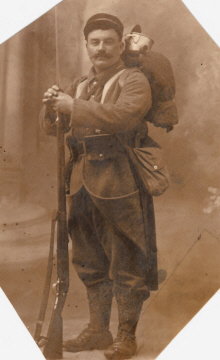 Pierre Octave Turb - Vers fvrier 1915 - Ile D'Yeu - "2me Rgiment d'Infanterie Coloniale"