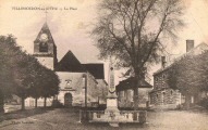 Villemoiron  : La Place de l'Eglise