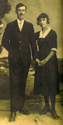 Henri Bretet et Andre Turb  vers 1921 - Ile d'Yeu (85)